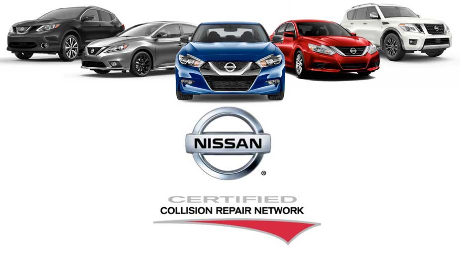 Nissan Certified auto bodyshop
